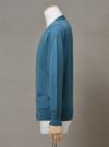 【Men's】EXTRA FINE MERINO WOOL V CARDIGAN / ink blue（メンズ エクストラファインメリノウール　Vカーディガン / インクブルー）