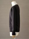 【Men's】Worsted Pure Cashmere V pullover / dark brown（メンズ 梳毛カシミヤ 100% Ｖプルオーバー / ダークブラウン）