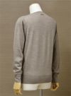 【Men's】EXTRA FINE MERINO WOOL V PULLOVER / taupe（メンズ エクストラファインメリノウール　Vプルオーバー / トープ）